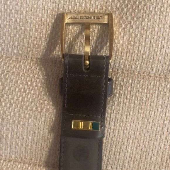 Vintage Colours by Alexander Julian Brown Belt - Size 36 - Picture 3 of 6